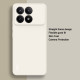 IMAK UC-4 Series for Xiaomi Poco F6 Pro 5G / Redmi K70 5G / K70 Pro 5G TPU Case Scratch-Resistant Straight Edge Phone Shell - White XIAOMI Cases Mobile