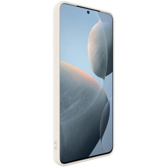 IMAK UC-4 Series for Xiaomi Poco F6 Pro 5G / Redmi K70 5G / K70 Pro 5G TPU Case Scratch-Resistant Straight Edge Phone Shell - White XIAOMI Cases Mobile