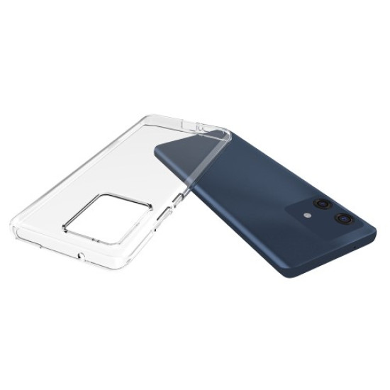 For Motorola Edge 40 Neo 5G TPU Clear Case Protective Phone Cover (Big Rear Lens Hole) Motorola Cases Mobile