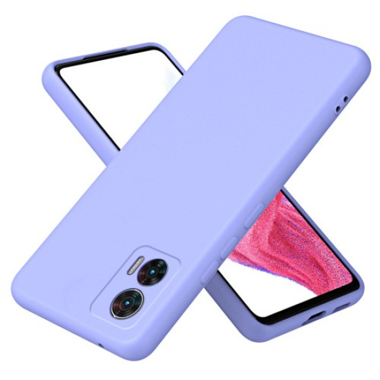 For Motorola Edge 30 Neo 5G TPU Case Soft Lining 2.2mm Shockproof Phone Cover - Purple Motorola Cases Mobile