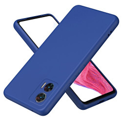 Θήκη Σιλικόνης TPU με Εσωτερική Επένδυση για Motorola Edge 30 Neo 5G - Μπλε