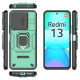For Xiaomi Redmi 13 4G Case Camshield Kickstand PC+TPU Phone Cover - Green XIAOMI Cases Mobile