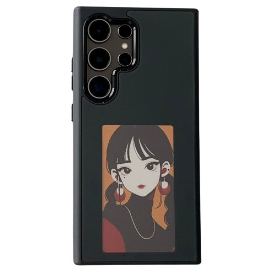 E-Ink NFC Υβριδική Θήκη Πλάτης που Επιτρέπει να Προβάλουμε Φώτο για Samsung Galaxy S24 Ultra - Μαύρο Samsung Θήκες Κινητών E-Ink NFC Υβριδική Θήκη Πλάτης που Επιτρέπει να Προβάλουμε Φώτο για Samsung Galaxy S24 Ultra - Μαύρο Samsung Θήκες Κινητών