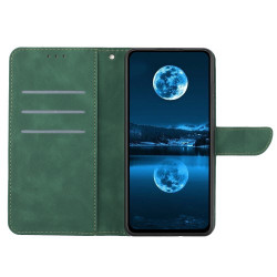 Θήκη Πορτοφόλι με Βάση Στήριξης (Όψη Δέρματος) με Γραμμές για Xiaomi Redmi 13 4G - Πράσινο Θήκη Πορτοφόλι με Βάση Στήριξης (Όψη Δέρματος) με Γραμμές για Xiaomi Redmi 13 4G - Πράσινο