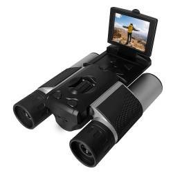 DT10 2.0" IPS LCD Screen Display Binoculars 10X HD Video Photo Recorder Binoculars for Bird Watching  - Black DT10 2.0" IPS LCD Screen Display Binoculars 10X HD Video Photo Recorder Binoculars for Bird Watching  - Black