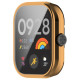 For Xiaomi Redmi Watch 4 TPU Watch Protective Case Electroplating Anti-drop Frame - Rose Gold Gadgets - Toys - Hobby