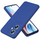 For Oppo A79 5G / A2 5G Case 2.2mm Rubberized TPU Protective Phone Cover - Blue Oppo Realme Cases Mobile