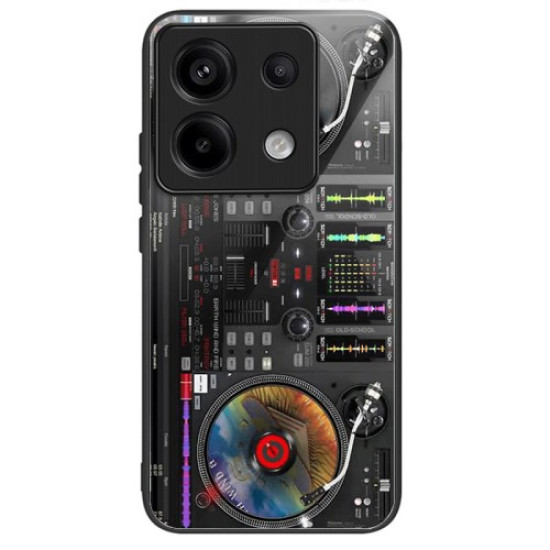 Θήκη Σιλικόνης TPU με Γυάλινη Πλάτη για Xiaomi Redmi Note 13 Pro 5G / Poco X6 5G - Music XIAOMI Θήκες Κινητών