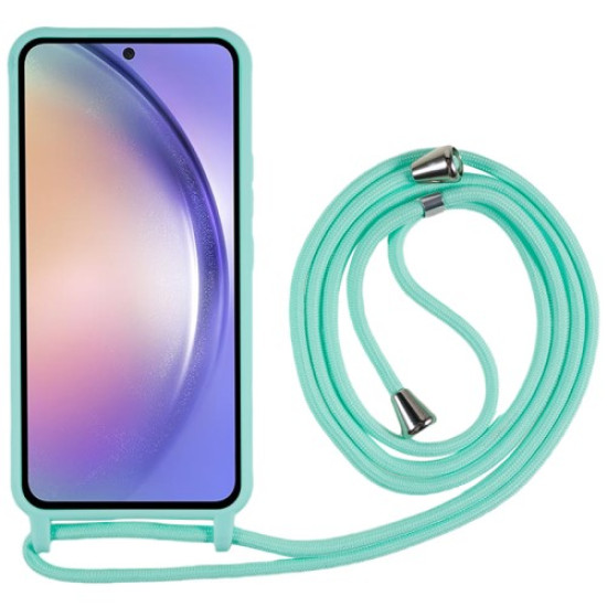 For Samsung Galaxy A35 5G Case Integrated TPU Drop Protection Protective Shell - Mint Green Samsung Cases Mobile