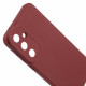 YX Series For Samsung Galaxy A35 5G TPU Case Matte Phone Cover (Precise Cutout) - Wine Red Samsung Cases Mobile