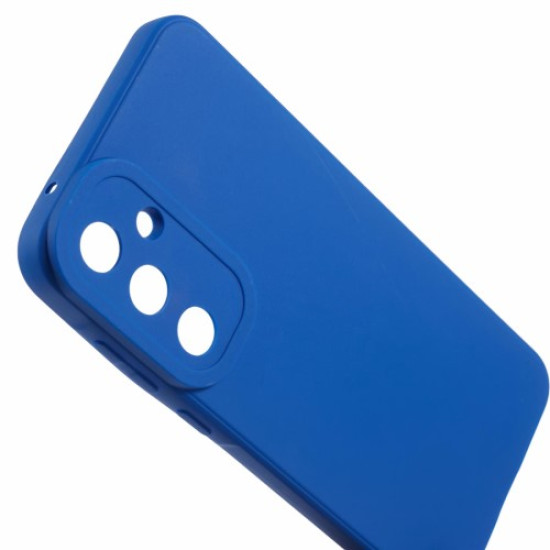 YX Series For Samsung Galaxy A35 5G TPU Case Matte Phone Cover (Precise Cutout) - Blue Samsung Cases Mobile