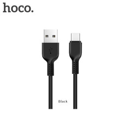 HOCO X20 Flash 2M 2A Type-C Charge and Data Transferring Cable for Huawei Samsung Etc. - Black HOCO X20 Flash 2M 2A Type-C Charge and Data Transferring Cable for Huawei Samsung Etc. - Black