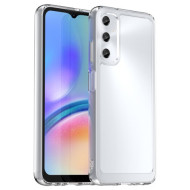 For Samsung Galaxy A05s 4G Candy Series TPU Case Anti-scratch Protective Phone Cover - Transparent