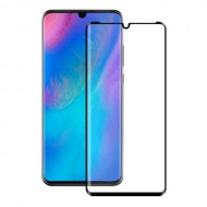 3D Full Size Tempered Glass Screen Protector Anti-explosion for Huawei P30 Pro - Black