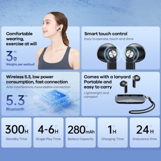 REMAX AlloyBuds M2 TWS Ασύρματα Ακουστικά Bluetooth Earphone IPX6 Waterproof Music HD Call Earbud - Λευκό Ακουστικά / Bluetooth Ακουστικά / Ηχεία