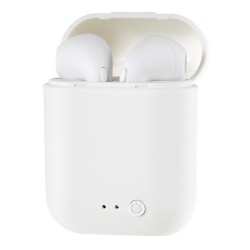 i7mini-2 Mini Macaron TWS Ασύρματα Ακουστικά Earbuds Bluetooth 5.0 - Λευκό