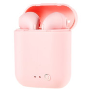 i7mini-2 Mini Macaron TWS Ασύρματα Ακουστικά Earbuds Bluetooth 5.0 - Ροζ