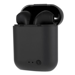 i7mini-2 Mini Macaron TWS Ασύρματα Ακουστικά Earbuds Bluetooth 5.0 - Μαύρο
