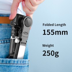 Q18 Single-Axis Gimbal Selfie Stick Tripod Stand Panoramic Follow Shot Anti-Shake Handheld Gimbal Stabilizer Q18 Single-Axis Gimbal Selfie Stick Tripod Stand Panoramic Follow Shot Anti-Shake Handheld Gimbal Stabilizer