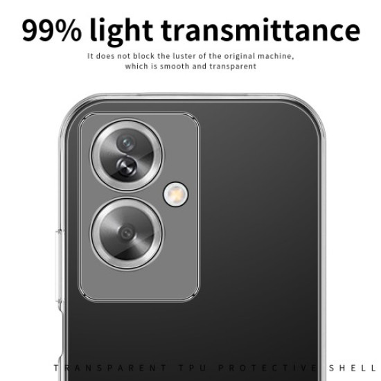 MOFI For Oppo A79 5G / A2 5G Case Crystal Clear TPU Phone Back Cover Protector Oppo Realme Cases Mobile