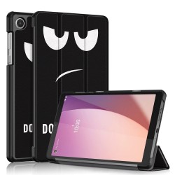 Pattern Printing Tablet Case for Lenovo Tab M8 Gen 4 TB-300FU Tri-fold Stand Tablet PU Leather Cover - Don't Touch Me Pattern Printing Tablet Case for Lenovo Tab M8 Gen 4 TB-300FU Tri-fold Stand Tablet PU Leather Cover - Don't Touch Me