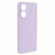 Straight Edge Phone Case for Oppo A78 4G , Lens Precise Cutout Soft TPU Anti-scratch Cover - Purple Oppo Realme Cases Mobile