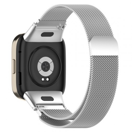 For Xiaomi Redmi Watch 3 / Mi Watch Lite 3 Milanese Metal Mesh Strap Replacement Smart Watch Band - Silver Gadgets - Toys - Hobby