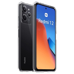Θήκη Σιλικόνης TPU για Xiaomi Redmi12 4G / 5G / Poco M6 Pro 5G - Διάφανο