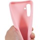 For Samsung Galaxy A15 5G Phone Case TPU Drop-proof Cover with Long Lanyard - Pink Samsung Cases Mobile