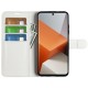 For Xiaomi Redmi Note 13 Pro+ 5G Case Litchi Texture Wallet Stand Leather Phone Shell - White XIAOMI Cases Mobile