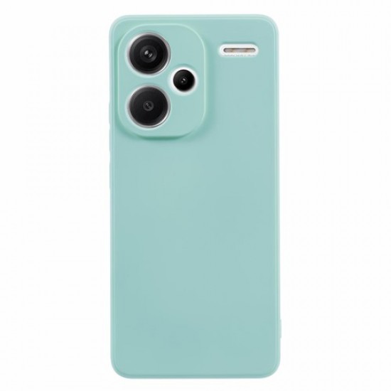 For Xiaomi Redmi Note 13 Pro+ 5G Case TPU Fiber Lining Protective Phone Cover - Baby Blue XIAOMI Cases Mobile