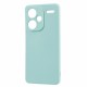 For Xiaomi Redmi Note 13 Pro+ 5G Case TPU Fiber Lining Protective Phone Cover - Baby Blue XIAOMI Cases Mobile