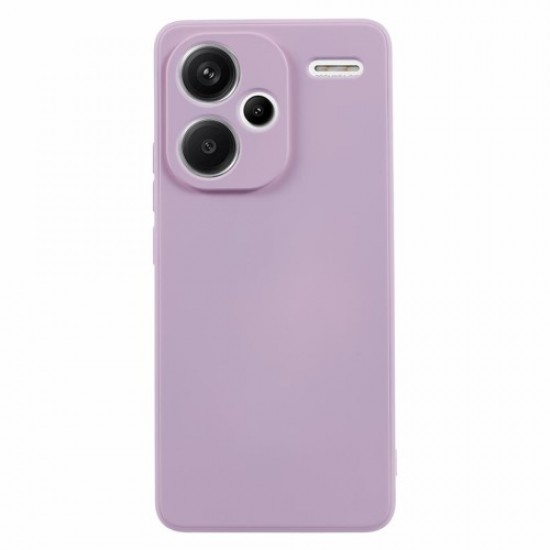 For Xiaomi Redmi Note 13 Pro+ 5G Case TPU Fiber Lining Protective Phone Cover - Purple XIAOMI Cases Mobile