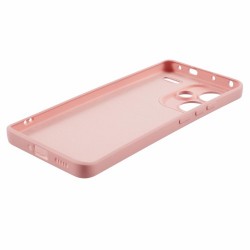 For Xiaomi Redmi Note 13 Pro+ 5G Case TPU Fiber Lining Protective Phone Cover - Pink For Xiaomi Redmi Note 13 Pro+ 5G Case TPU Fiber Lining Protective Phone Cover - Pink