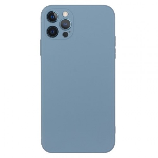 For iPhone 15 Pro Scratch Proof Straight Edge Phone Case TPU Precise Cutout Protective Cover - Lavender Grey Apple Cases Mobile