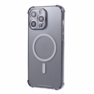Μαγνητική Θήκη Σιλικόνης TPU (συμβατή με MagSafe) για iPhone 15 Pro - Μαύρο