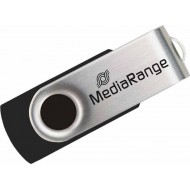 Flash Drive MediaRange MR907 4GB USB 2.0 - Black/Silver