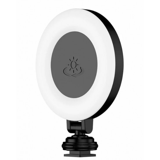D07 3 Color 9 Level Dimmable Portable Fill Light for Selfie Photography Live Streaming Gadgets - Toys - Hobby
