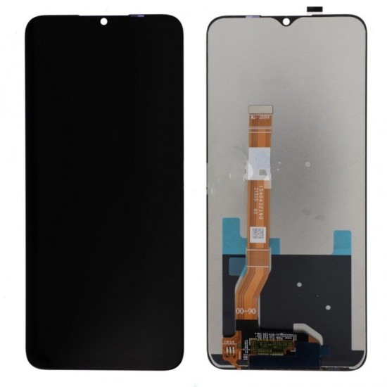 LCD and Digitizer Touch Screen for Realme C35 / Narzo 50A Prime 4G 2022 Without Frame - Black Oppo Realme  Spare Parts