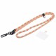 Cell Phone Strap 8mm Thickness Anti-Theft Adjustable Nylon Neck Lanyard with Clear Patch - Style J Holders & Docks