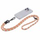 Cell Phone Strap 8mm Thickness Anti-Theft Adjustable Nylon Neck Lanyard with Clear Patch - Style J Holders & Docks