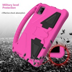 For TCL Tab 10 Gen 2 / T-Mobile REVVL Tab / Blackview Oscal Pad 15 / Tab 11 WiFi / Tab 11 SE / Tab 11 Case Handle EVA Cover - Rose For TCL Tab 10 Gen 2 / T-Mobile REVVL Tab / Blackview Oscal Pad 15 / Tab 11 WiFi / Tab 11 SE / Tab 11 Case Handle EVA Cover - Rose