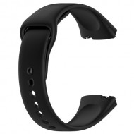 For Xiaomi Redmi Watch 3 Lite / Watch 3 Active Replacement Silicone Watchband Soft Watch Strap - Black