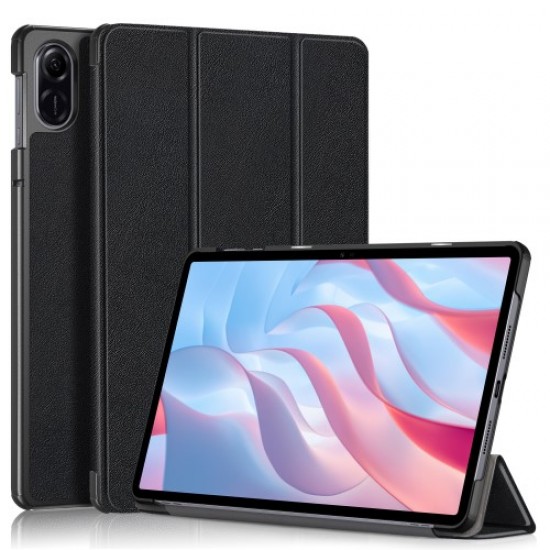 Θήκη Βιβλίο Tri-Fold με Βάση Στήριξης για Honor Pad X9 / Pad X8 Pro - Μαύρο Huawei Θήκες Tablet