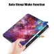 For Lenovo Tab P11 Gen 2 Pattern Printing PU Leather Protective Cover Trifold Stand Smart Tablet Case with Auto Wake / Sleep - Galaxy Lenovo Cases Mobile Tablet