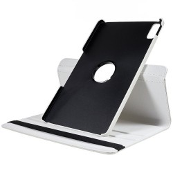 For Lenovo Tab P11 Gen 2 Rotary Tablet Case Stand PU Leather Drop-proof Tablet Cover with Elastic Band - White For Lenovo Tab P11 Gen 2 Rotary Tablet Case Stand PU Leather Drop-proof Tablet Cover with Elastic Band - White