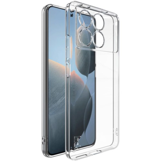 IMAK UX-5 Series for Xiaomi Redmi K70E 5G / Poco X6 Pro 5G Slim Case TPU Clear Phone Cover XIAOMI Cases Mobile