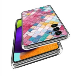 Θήκη Σιλικόνης TPU για Samsung Galaxy A55 5G - Πολύχρωμοι Ρόμβοι Θήκη Σιλικόνης TPU για Samsung Galaxy A55 5G - Πολύχρωμοι Ρόμβοι
