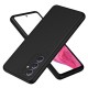 For Samsung Galaxy A55 5G Phone Case Rubberized TPU Cover 2.2mm Thickness - Black Samsung Cases Mobile
