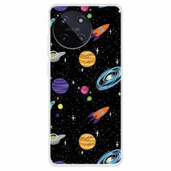 Θήκη Σιλικόνης TPU για Realme 11 4G - Πλανήτες και Γαλαξίες
